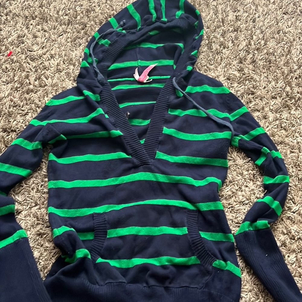 Lined Multicolored Sweater